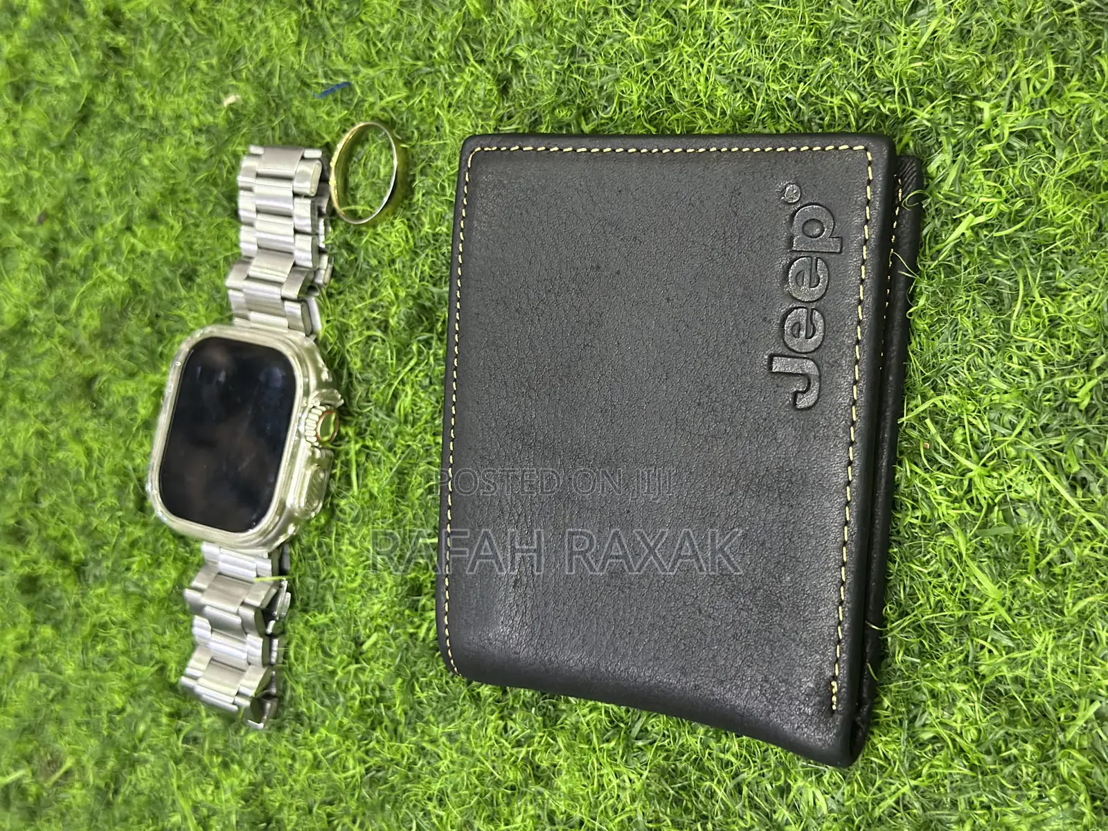 Original Men’S Black Jeep Leather Wallet