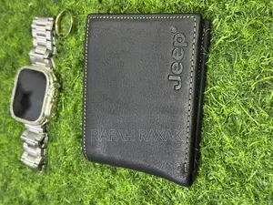 Original Men’S Black Jeep Leather Wallet