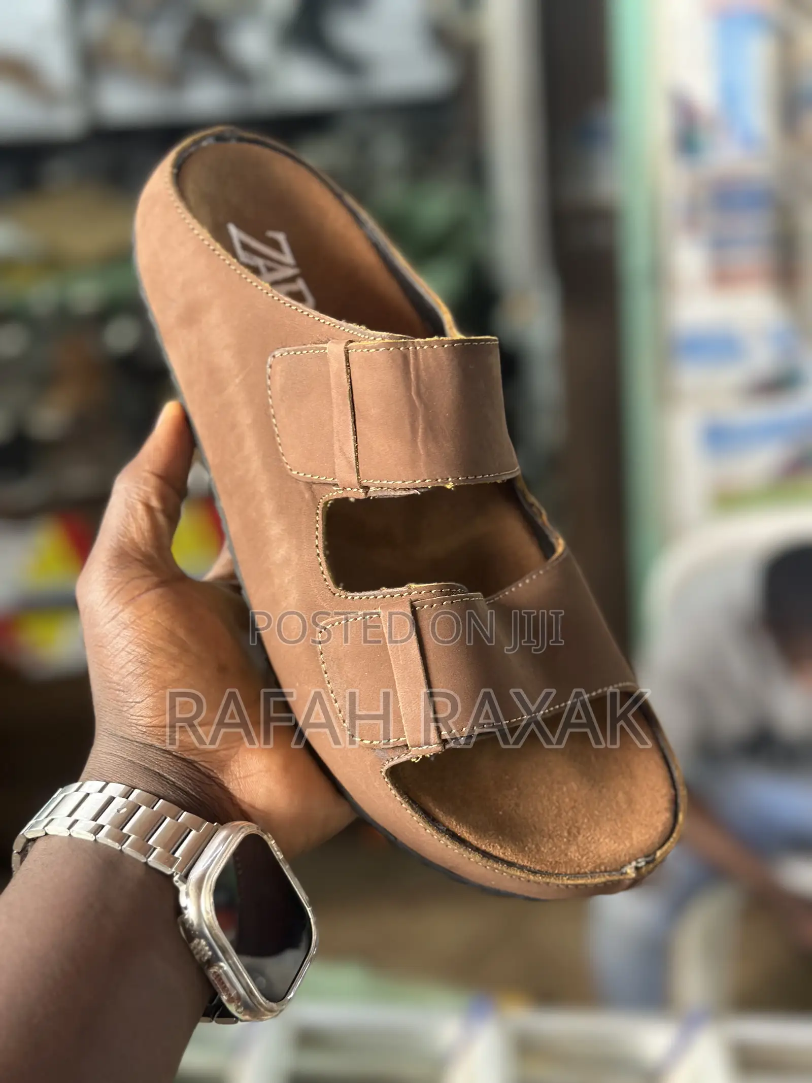 Original Men’S Brown Zara Leather Sandals
