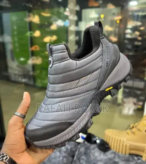 New Classic Men’S Grey Merrell Gore-tex Outdoor Sneakers
