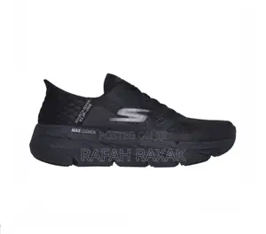 Men’S Classic Black Skechers Slip-ins Maxcusion Running Shoes
