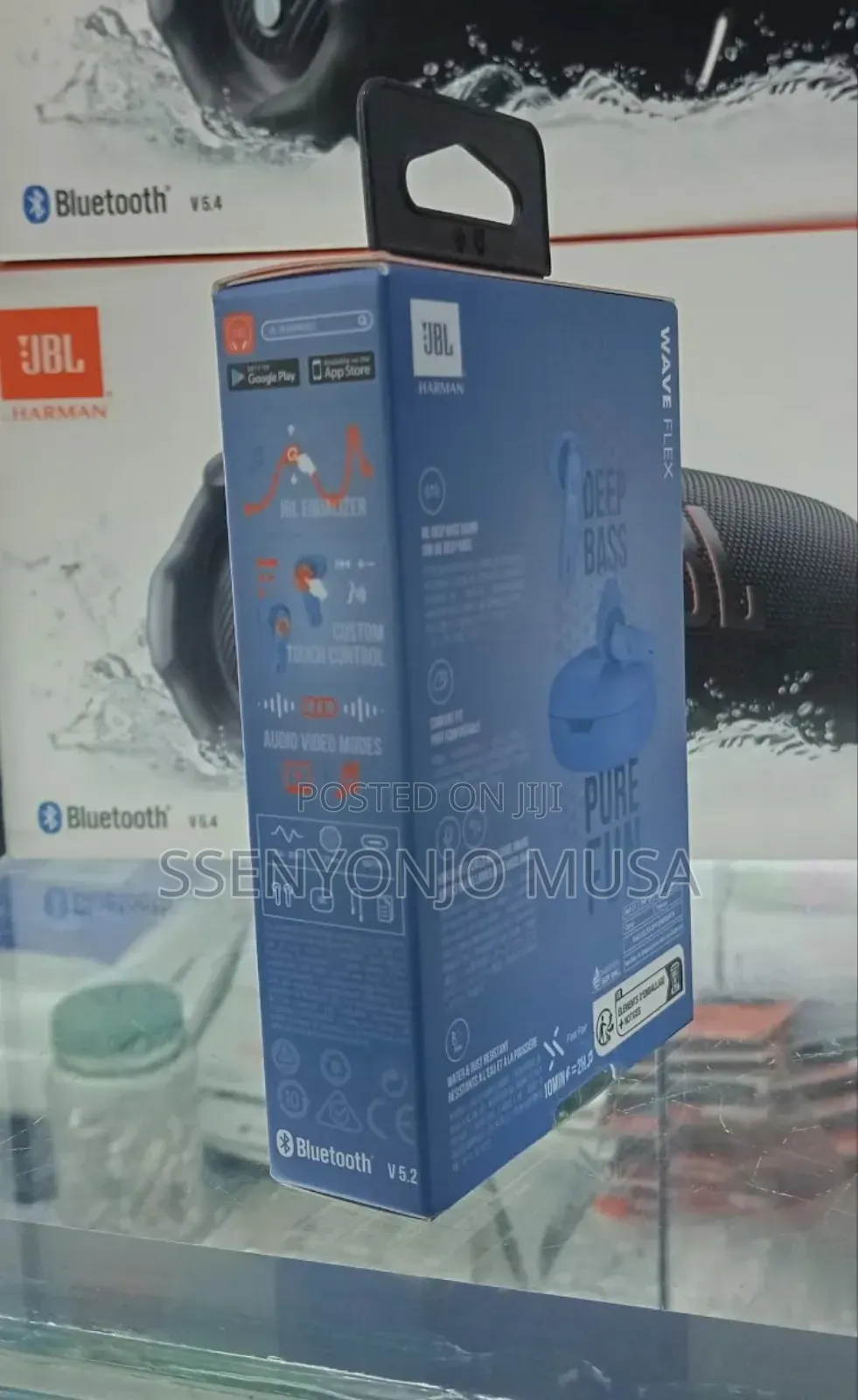JBL Harman Wave Flex True Wireless Earbuds, Perfect Fit, Smart Ambient