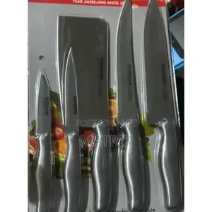 Home Kitchen Knives 5 Pieces Classic Stainless Steel