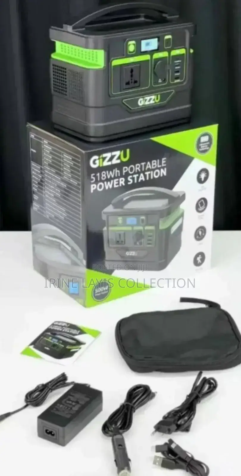 Gizzuv518 Portable Power Station