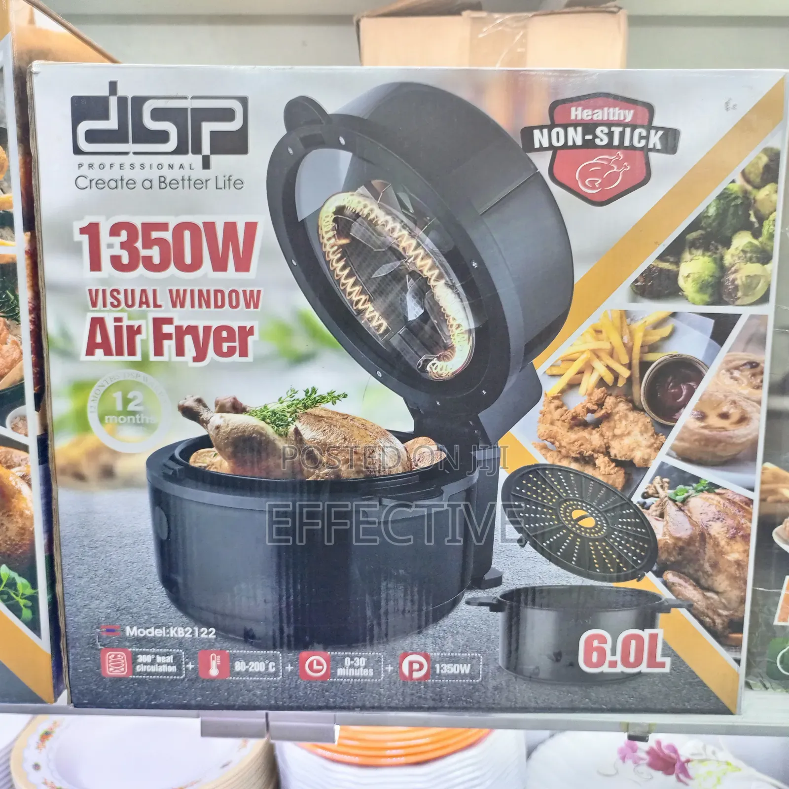 6l DSP Visual Window Air Fryer