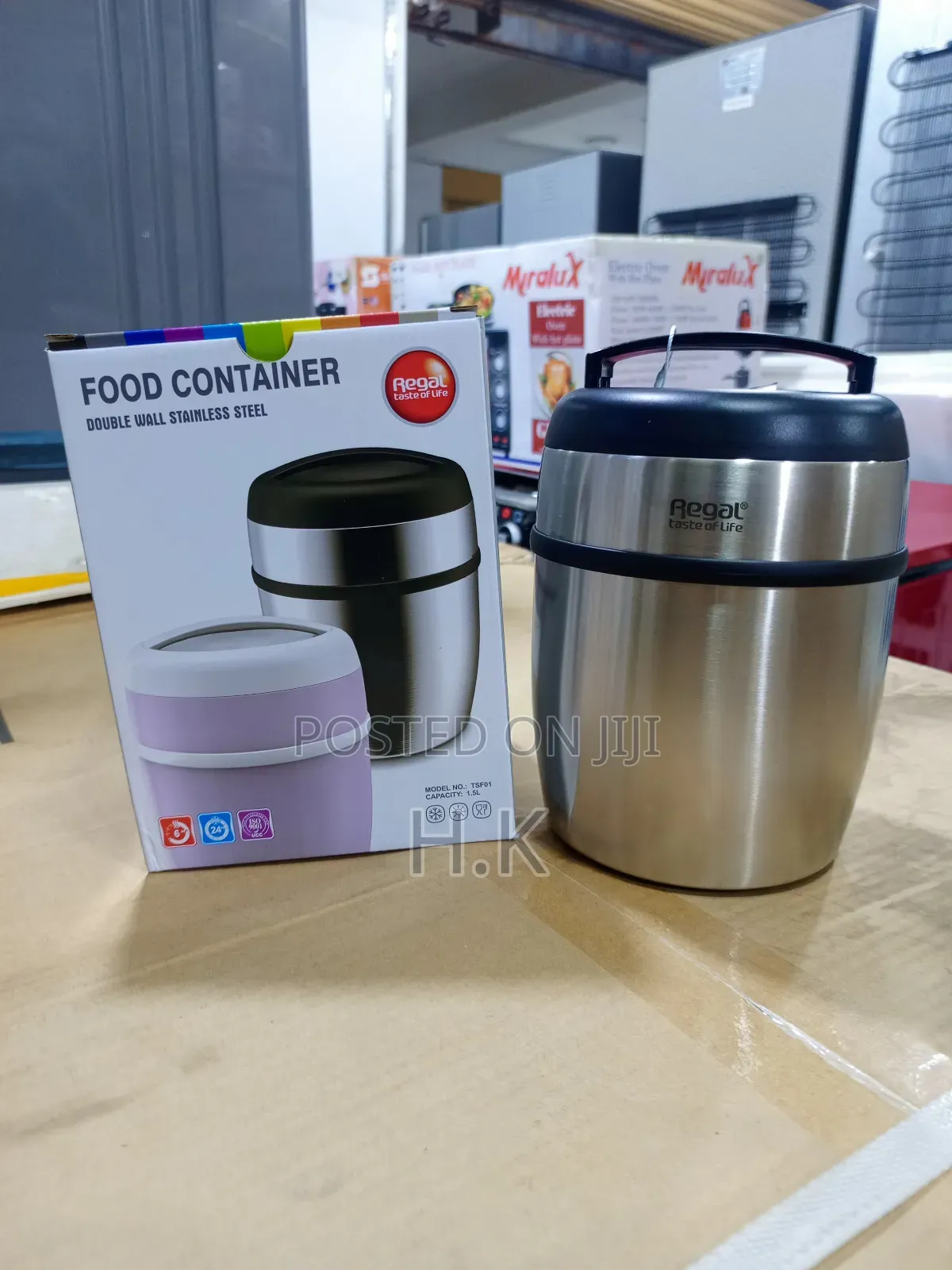 Regal Double-Wall Stainless Steel Food Container