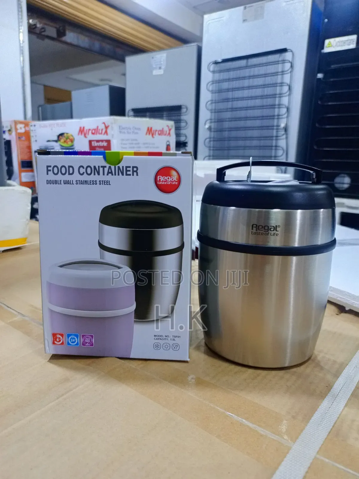 Regal Double-Wall Stainless Steel Food Container