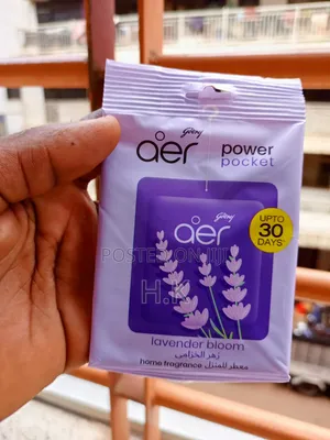 Godrej Aer Power Pocket Air Freshener in the Lavender Bloom Scent.