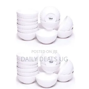 12 Pieces of Soup Bowls- White