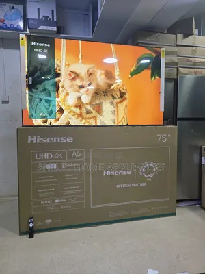 Brand New Hisense 75inches A6 Series Uhd- 2025 Model 75a6n/Q