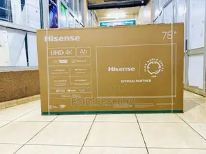 Hisense 75inch Smart Tv 3yr Warranty (Black Friday)