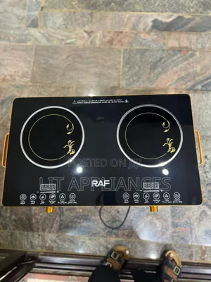 Raf Infrared Cooker Double With Black Glass.