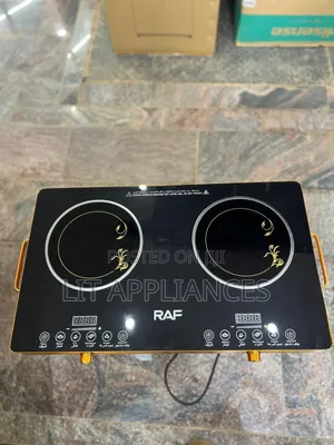 Raf Infrared Cooker Double With Black Glass.