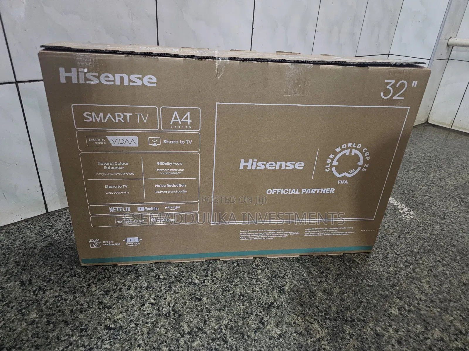 Hisense 32inches A4 Series Smart Vida Tv