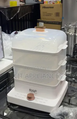 Raf Food Steamer With 3years Warranty