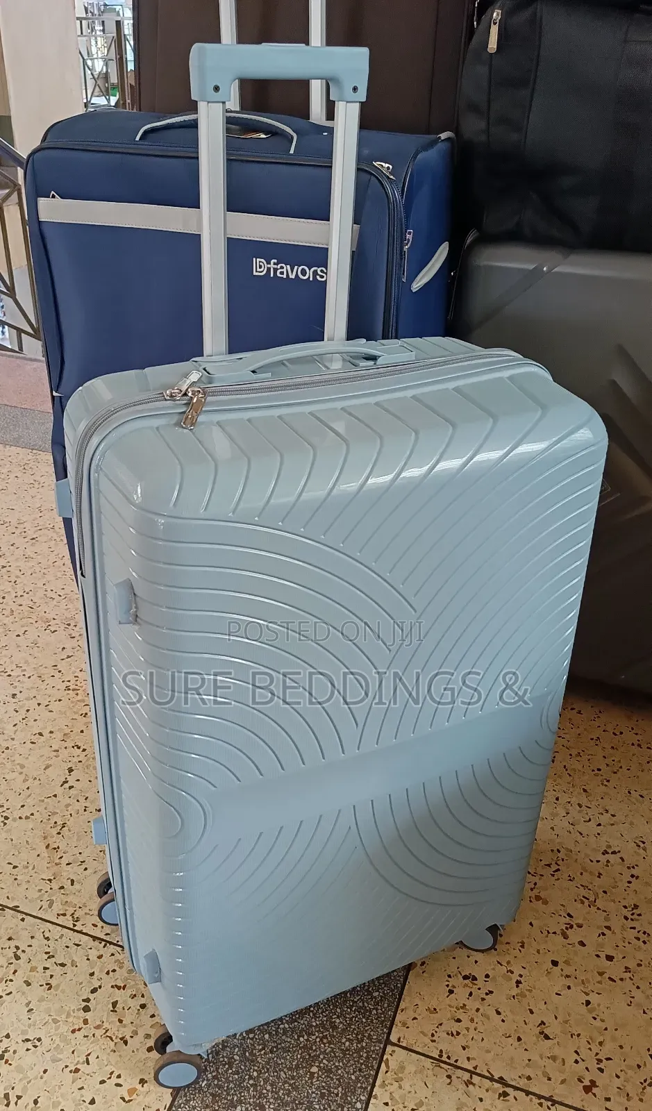 Big Size Dfavors Rubber Suitcase