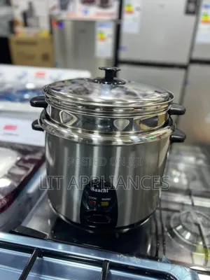 Saachi 2.8l Rice Cooker With Steamer.