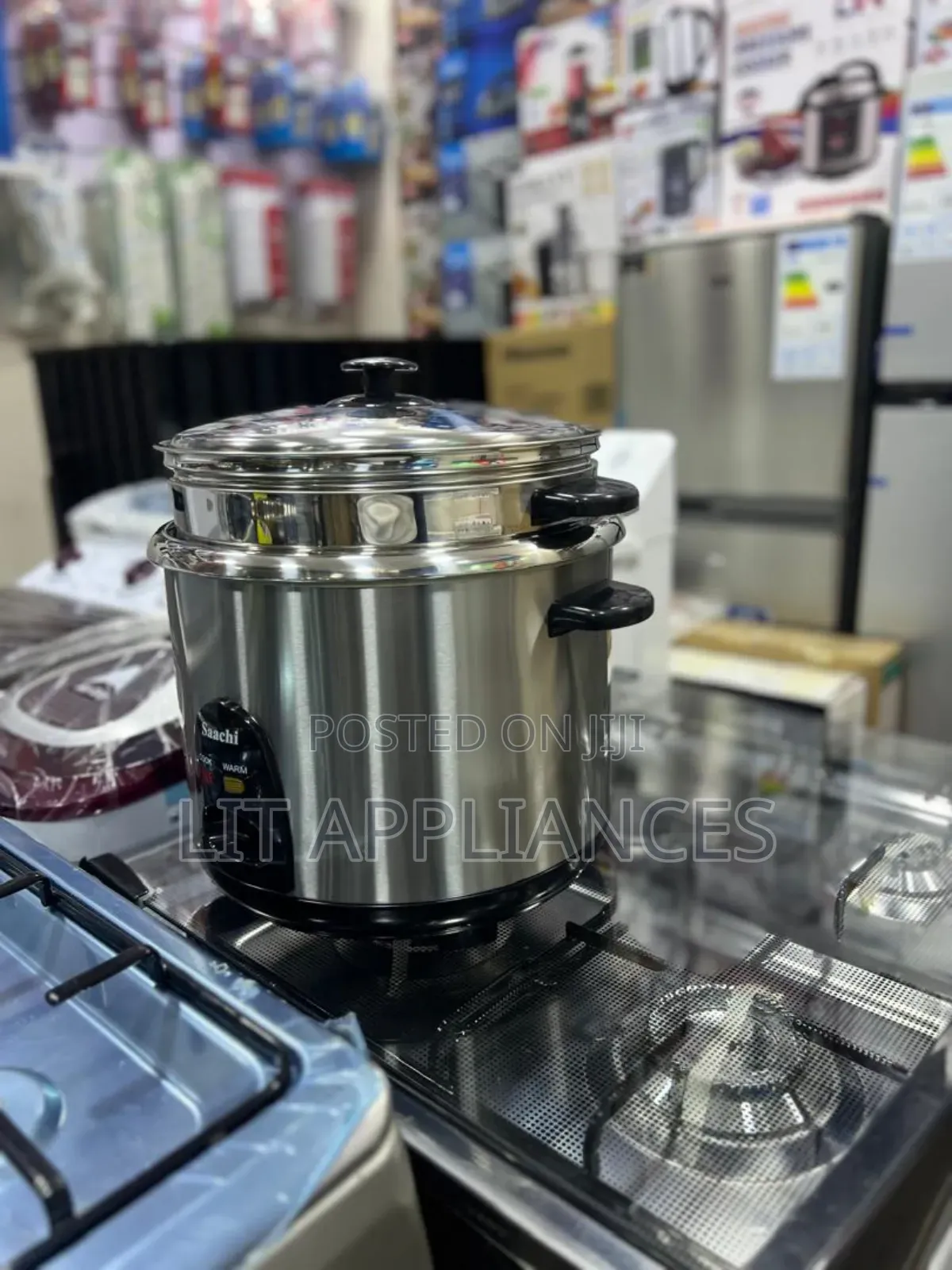 Saachi 2.8l Rice Cooker With Steamer.