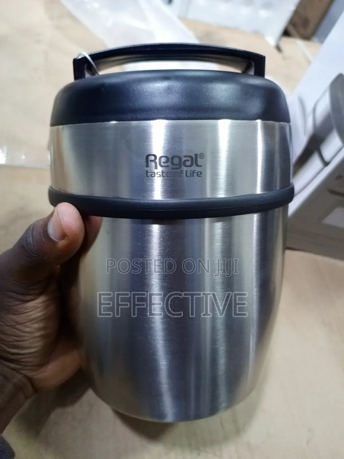 Regal 1.5l Double-wall Stainless Steel Food Container