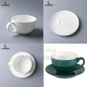 Set of 6 Restaurants and Office Tree Ceramic 350ml Cappuccino Coffee