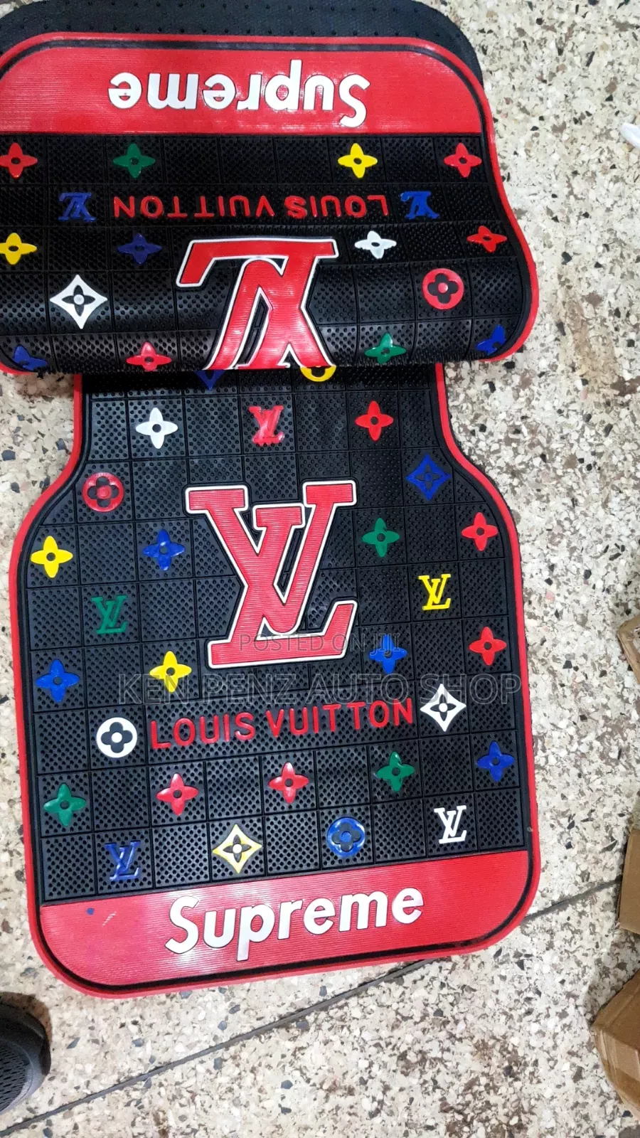 Louis Vuitton Car Carpets