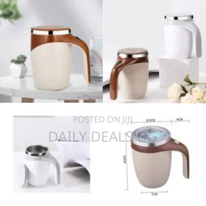 Multifunctional Automatic Magnetic Self-Stirring Cup Travel Mug