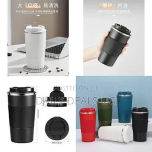 1 Piece of Lined Steel Vacuum Insulated Coffee Cup Double Walled