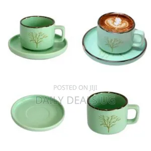 Set of 6 Restaurants and Office Tree Ceramic 350ml Cappuccino Coffee