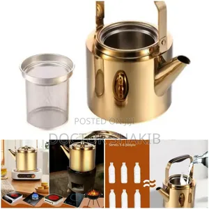 Unique 1.8 Litres Stainless Steel Tea Pot Kettle