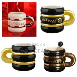 1 Piece Coffee Mug Retro Style Ceramic Breakfast Tea Cup With Spoon