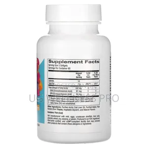 Kids Dha Chewables, 100% Wild Arctic Cod, Strawberry-Lemon, 180 Softge