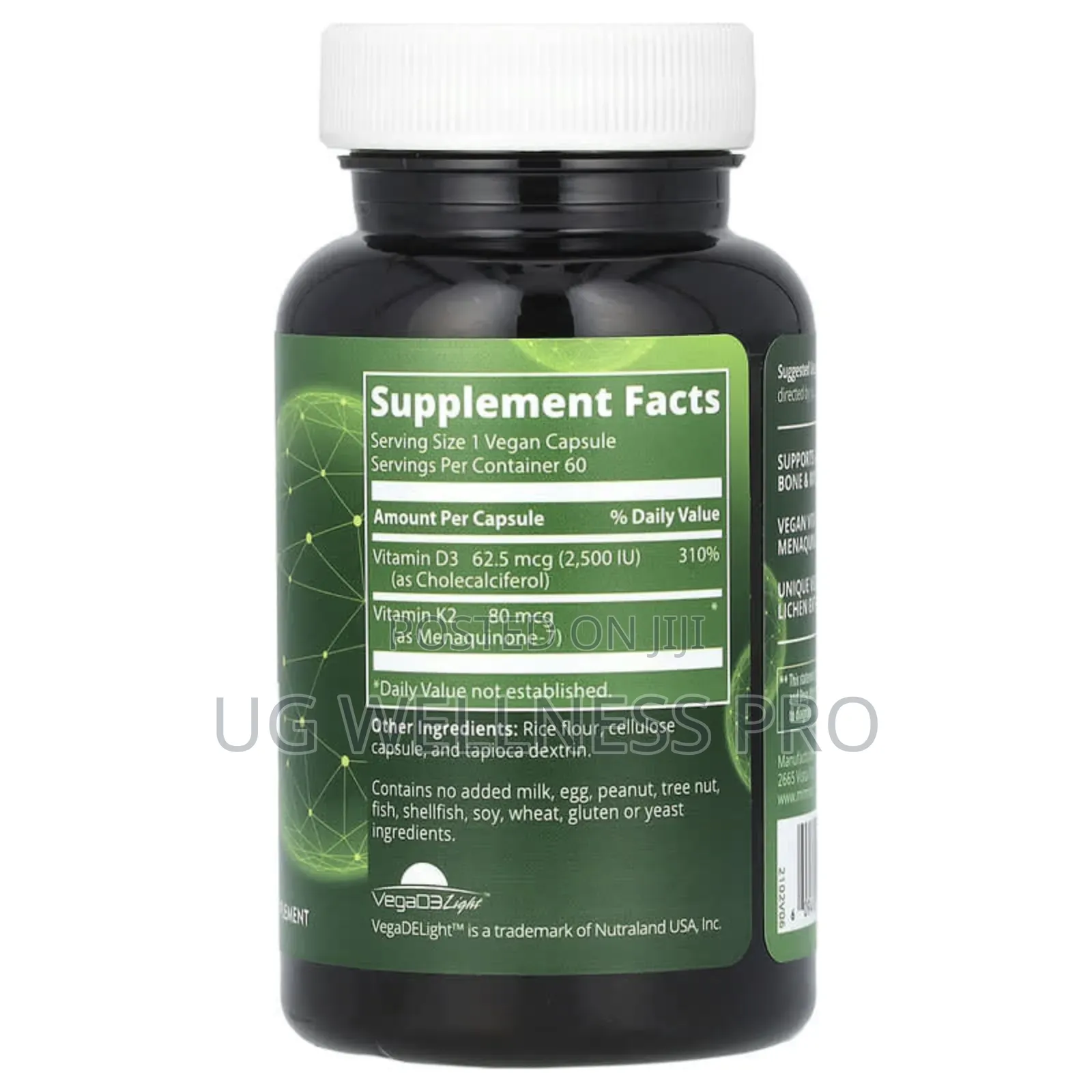 MRM Nutrition, Vegan Vitamin D3 , 60 Vegan Capsules