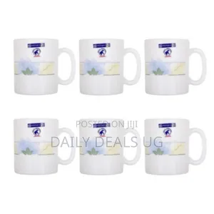 Luminarc 6 Pieces of Luminarc Tea Coffee Mugs Cups-Blue