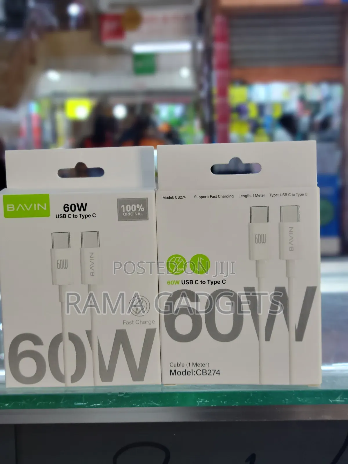 Bavin 60w Usb-C to Type-C Fast Charging Cable