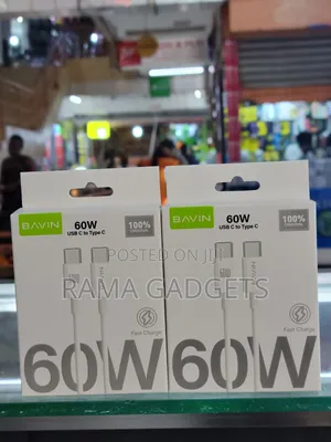 Bavin 60w Usb-C to Type-C Fast Charging Cable