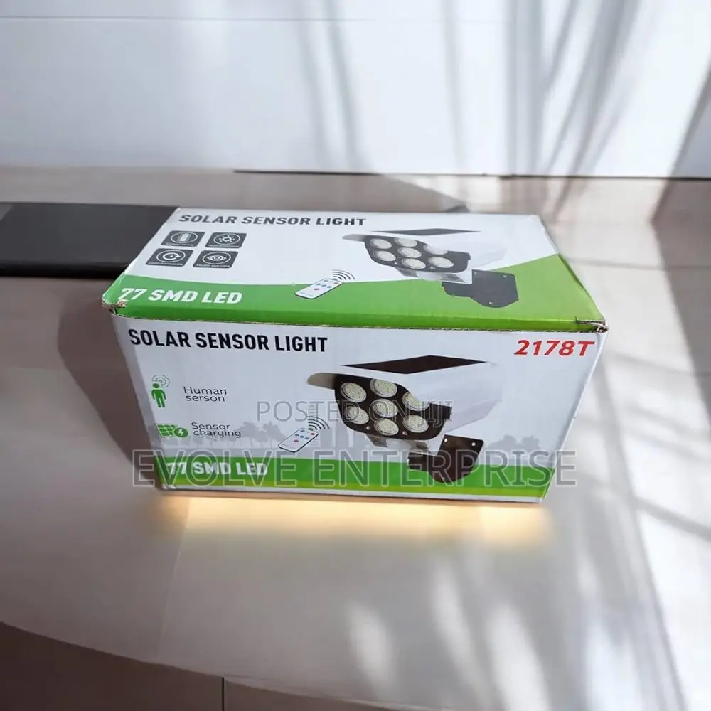 Outdoor Motion Sensor Solar Lights 2000 Lumens