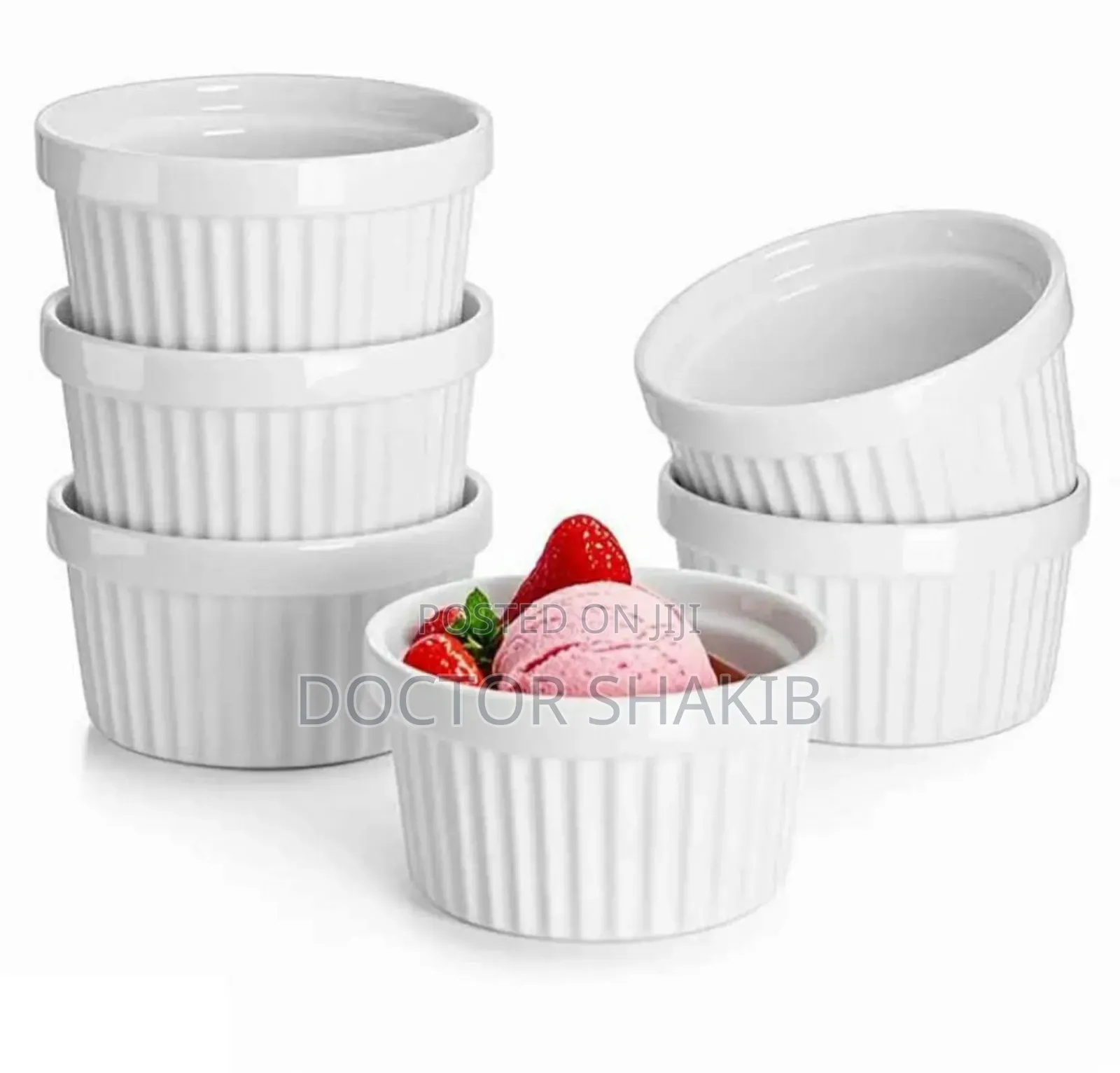 Unique 12pcs Ramekins Bowls Set