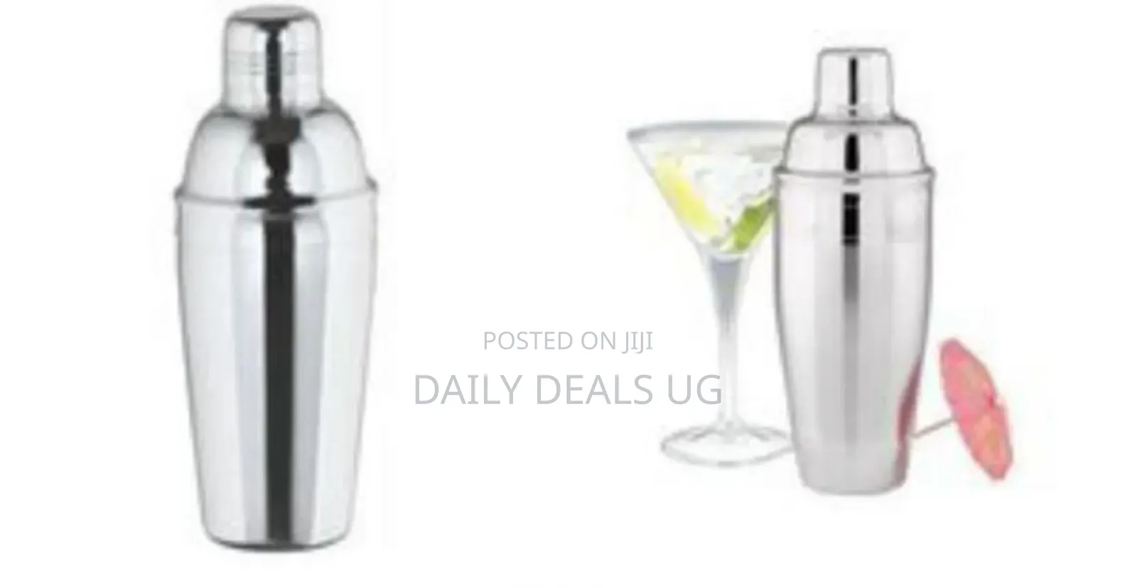 Classic Cocktail Shaker - 700ml- Silver