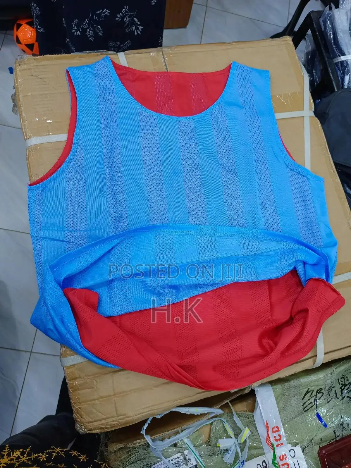 Reversible Training Bibs