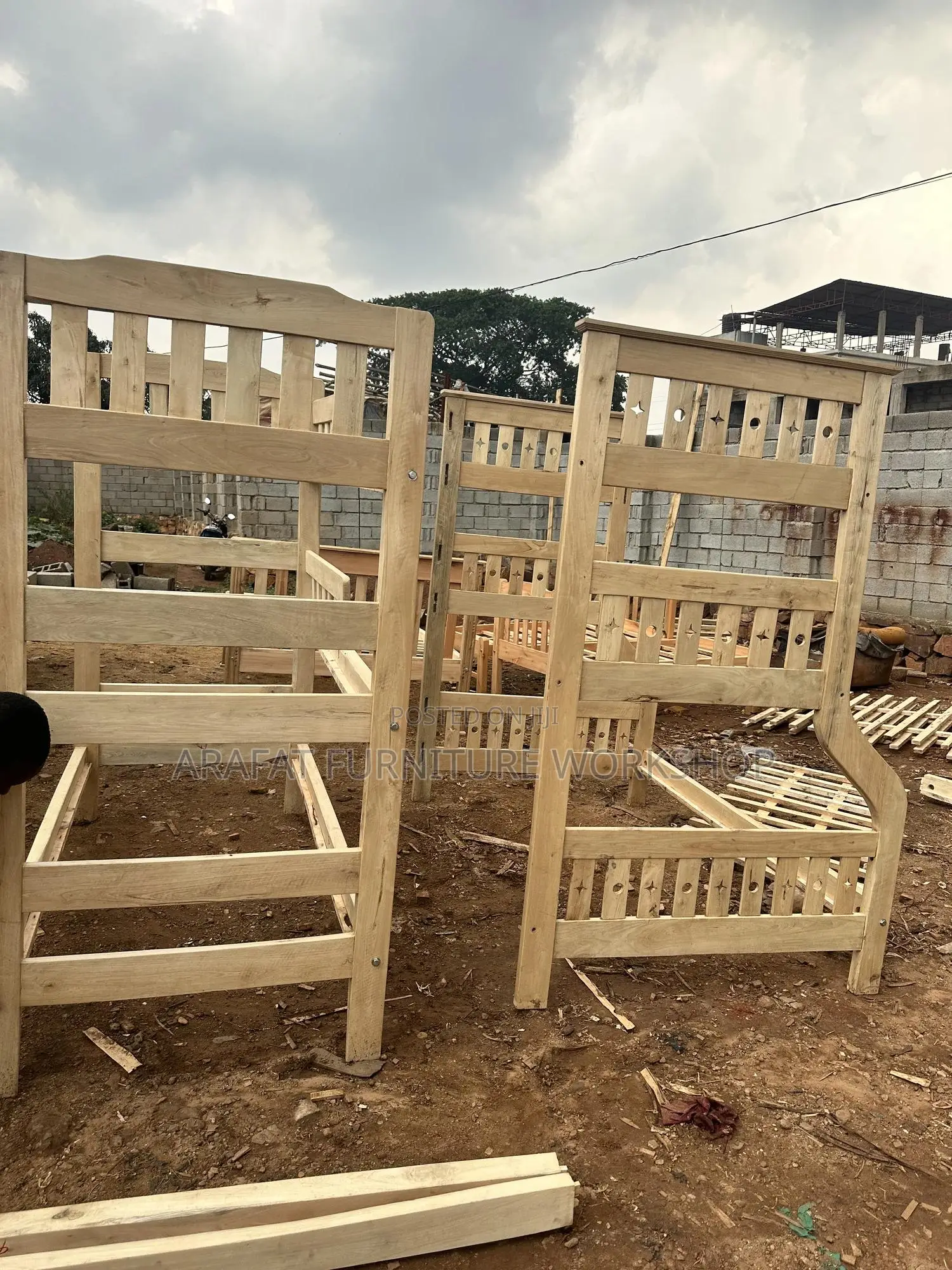 Triple Solid Decker Beds