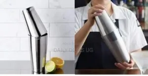 2pc Cocktail Shaker Making Bartending Set
