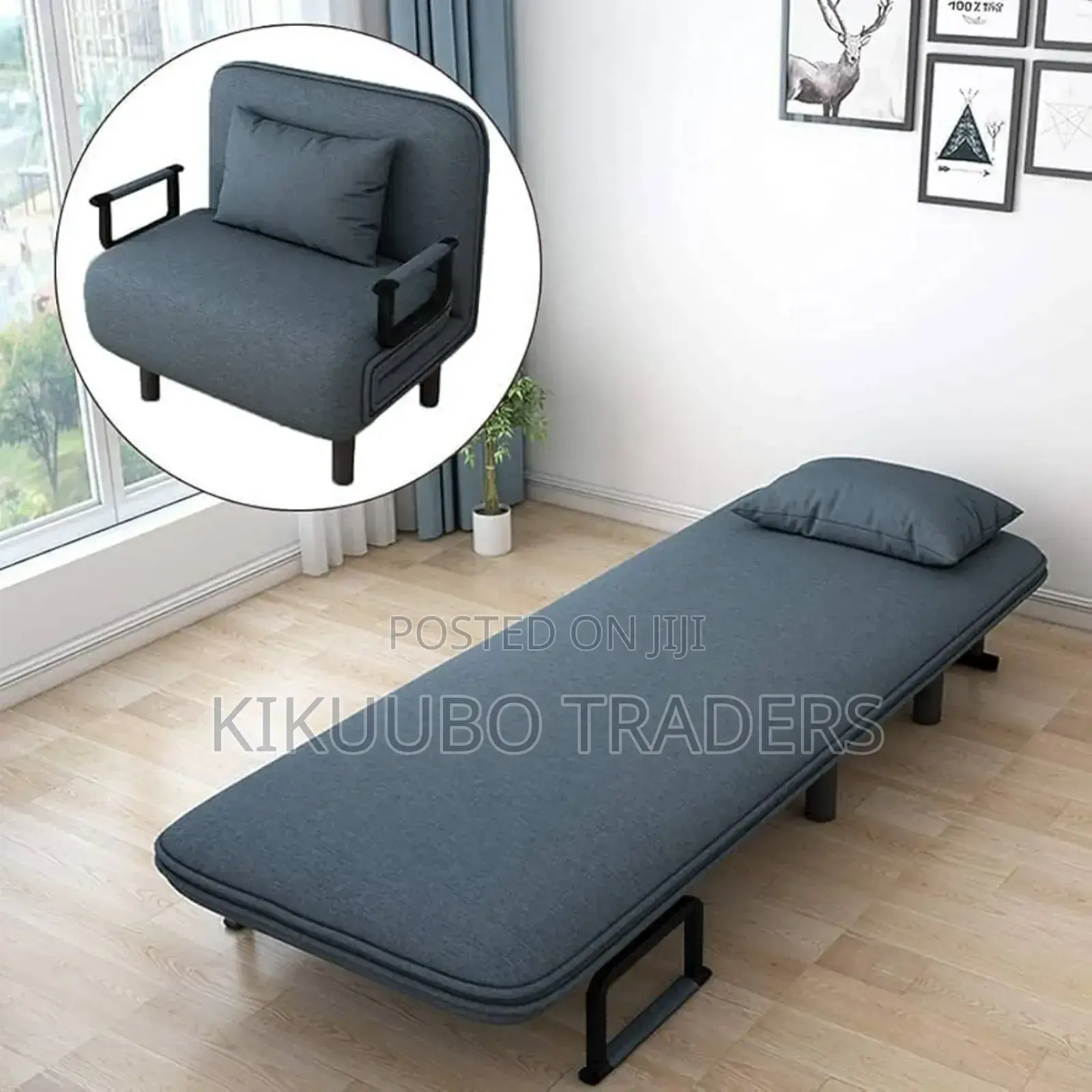 Convertible Chair Bed, Tri-Fold Sofa Bed