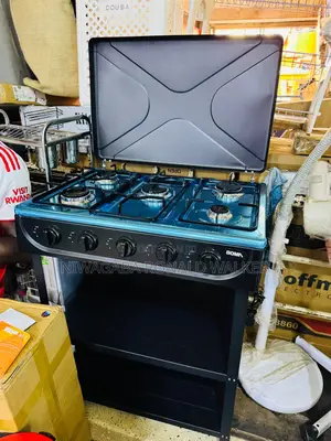 Boma 5-Burner Gas Cooker With Shelves