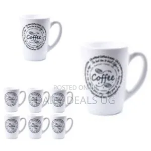 Luminarc 6 Pieces of Luminarc Tea/Coffee Mug/Cups - White