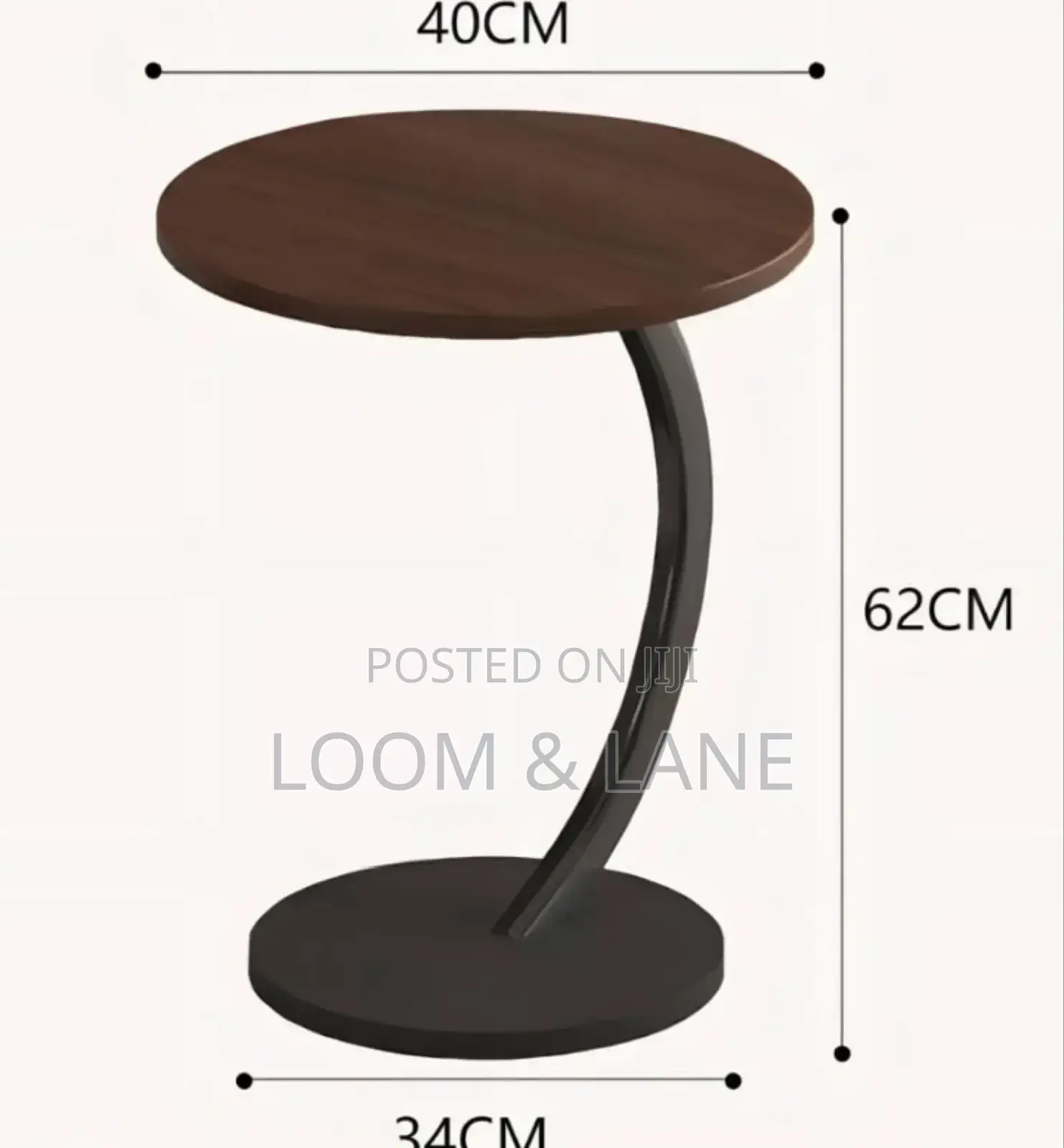 C-Shaper(Curved) Coffee Beside Table