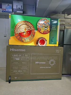 Hisense 75inches A6 Series Uhd4k Vidda Smart Frameless Digital Tv