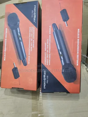 Promax Professional Wireless Microphone System