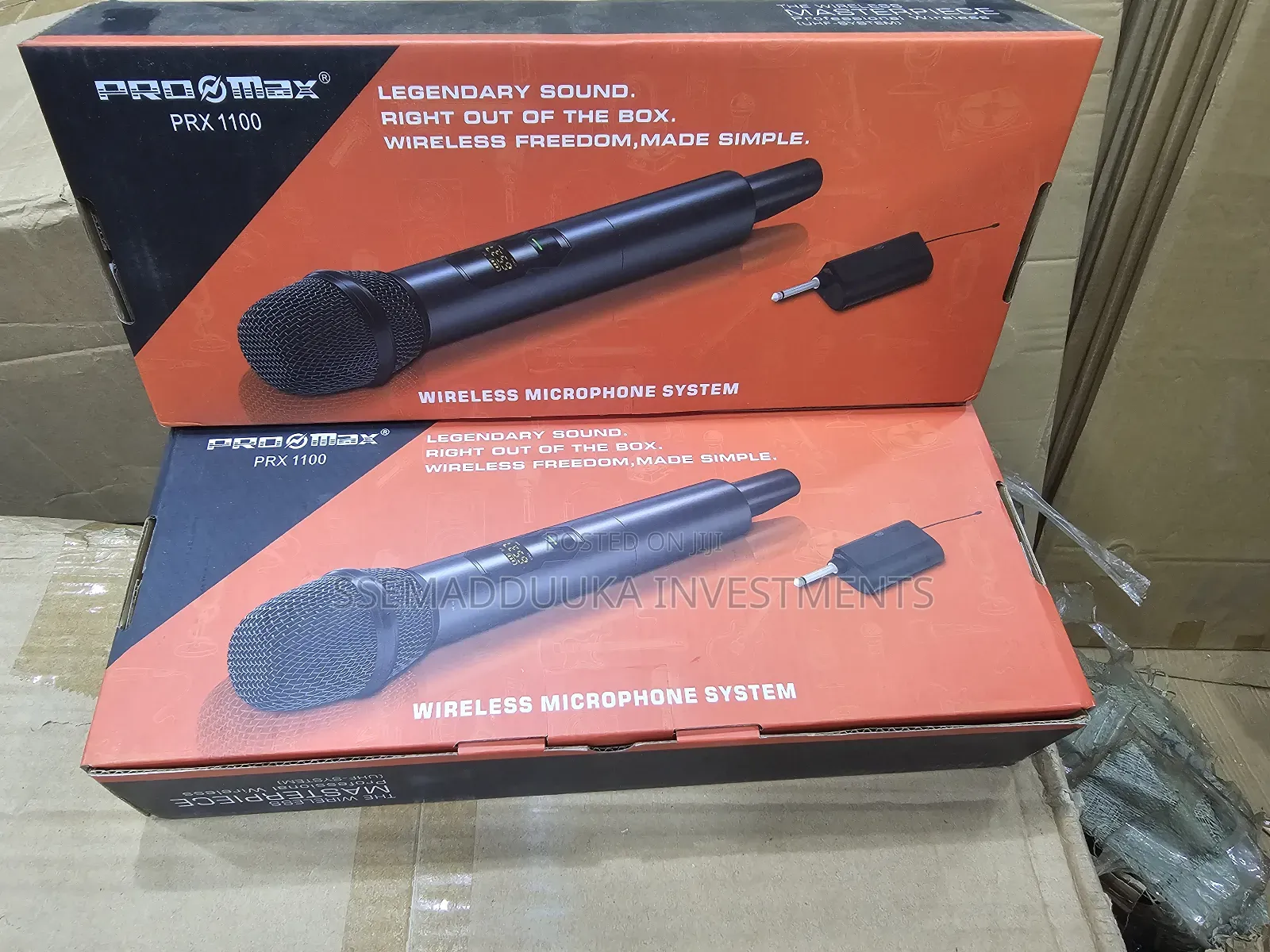 Promax Professional Wireless Microphone System