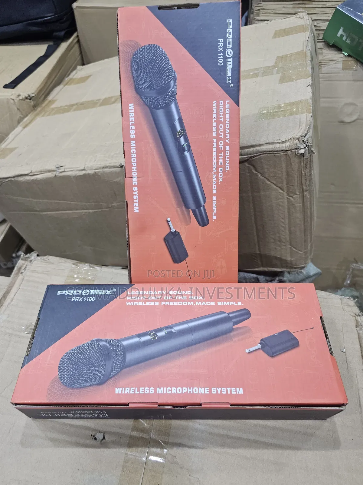 Promax Professional Wireless Microphone System