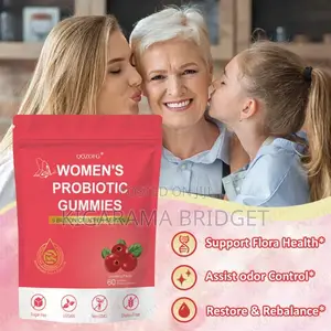 Women’S Probiotic Gummies With Cranberries 60 Gummies